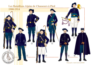 022 Les Bataillons Alpins de Chasseurs a Pied 1900-1914 (France-IIIeme Republique)