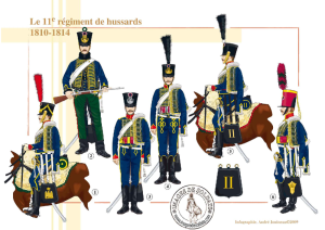 152 Le 11eme Regiment de Hussards (1) 1810-1814 (France-Premier Empire)