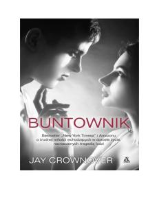 1.Jay Crownover - Buntownik