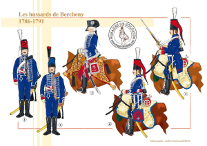 220 Les Hussards de Bercheny 1786-1791 (France-Louis XVI)