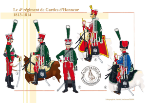 255 Le 4e Regiment de Gardes dHonneur (1) 1813-1814 (France-Premier Empire)