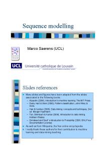 6 - Sequence modelling