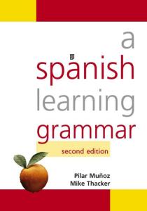 A spanish learning grammar