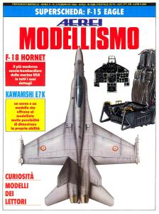Aerei Modellismo - 1989-02 - F-18, F-15, E7K