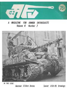 AFV-G2 A Magazine For Armor Enthusiasts Vol.4 No.07 (1973-09)
