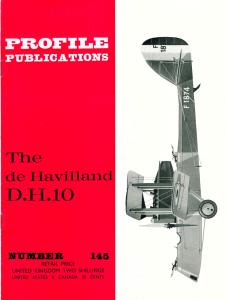 Aircraft Profile 145- The de Havilland DH10