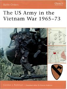 Battle Orders 033 - The Us Army In The Vietnam War 1965-73