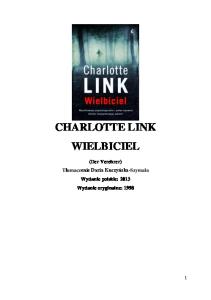 Charlotte Link - Wielbiciel 1998