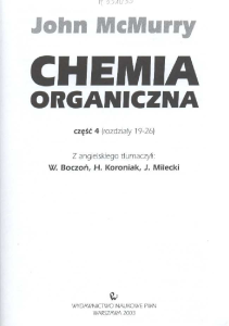 Chemia organiczna - Mc Murry - Tom 4