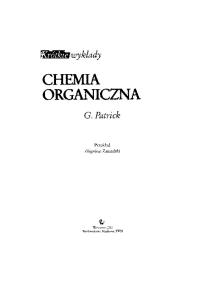 Chemia Organiczna - Patrick G. - Krotkie wyklady(2)
