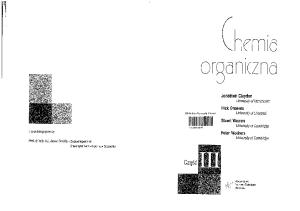 Clayden i in Chemia organiczna cz 3