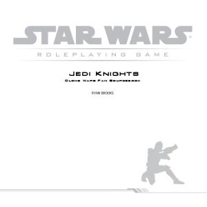 Clone Wars Fan Sourcebook - Jedi Knights part 1