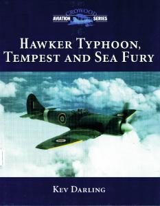 Crowood Aviation Series - Hawker Typhoon, Tempest and Sea Fury