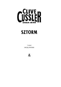 Cussler Clive - Kurt Austin 10 - Sztorm (2012)