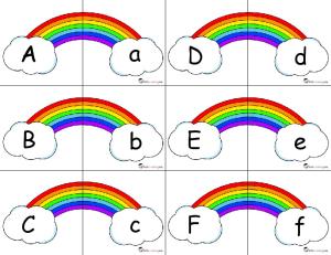 free_Rainbow Letter Case Puzzles