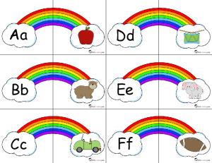 free_Rainbow Letter Sound Puzzles