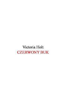 Holt Victoria - Czerwony buk