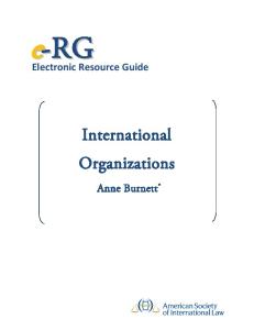 International organisations 2