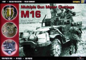 Kagero Topshots 37 M16 Multiple gun motor carriage