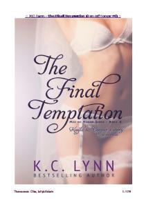 Lynn K C The Final Temptation 04 Ostatnie kuszenie