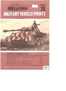 Military Vehicle Prints 26 - PzKpfw.V PANTHER Ausf D