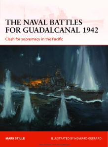 Osprey - Campaign 255 - The Naval Battles for Guadalcanal 1942 - Clash for supremacy in th