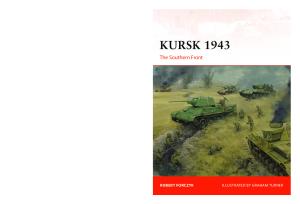 Osprey - Campaign 305 - Kursk 1943. The Southern Front