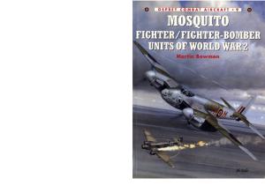Osprey - Combat Aircraft 009 - Mosquito Fighter and Fighter-Bomber Units of World War 2