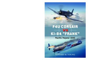 Osprey - Duel 73 - F4U Corsair vs Ki-84 Frank