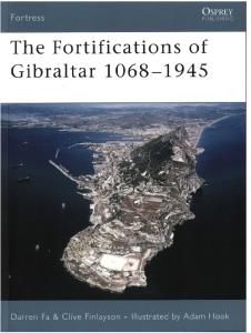 Osprey - Fortress 052 - The Fortifications of Gibraltar 1068-1945