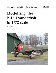 Osprey - Modeling Suplement - Modelling the P-47 Thunderbolt in 1-72 Scale Supplement