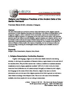 Religion and Religious Practices of the Ancient Celts of the