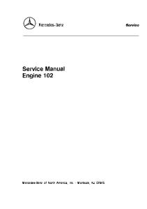 Service Manual 102 Engine