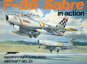 Squadron Signal 1033 F-86 Sabre
