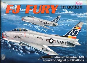Squadron Signal - Aircraft - In Action - 1103 - North-American FJ Fury