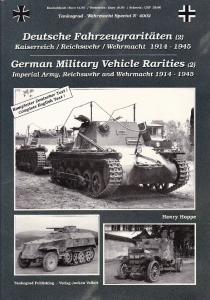 Tankograd 4002 - German Military Vehicle Rarities